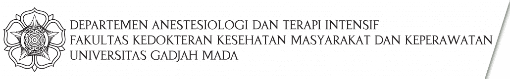 Departemen Anestesiologi dan Terapi Intensif